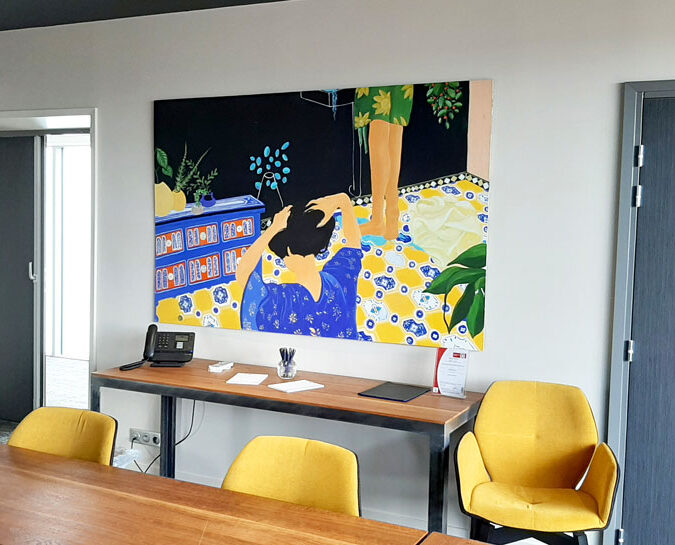 L&rsquo;art s&rsquo;invite dans les entreprises Illzach