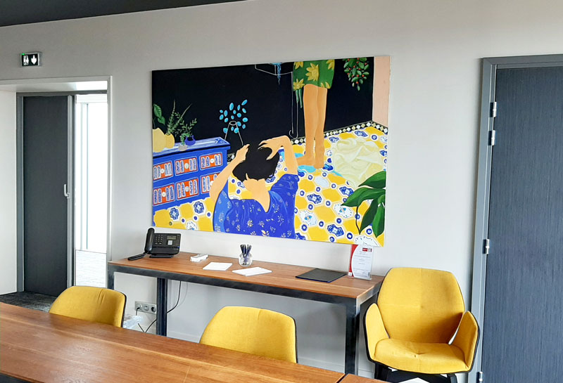 ART EN ENTREPRISE EXPO2 | Atypik Immobilier L’art s’invite dans les entreprises Illzach